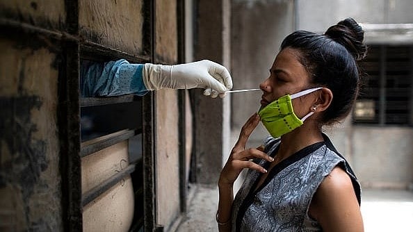 Covid-19 cases on rise in southeast asia | representational image | - (Photo by XAVIER GALIANA/AFP via Getty Images) 